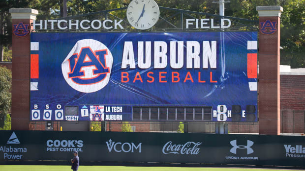 Plainsman Park, Hitchcock Field, video board, Auburn baseball